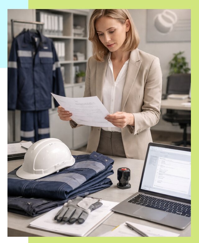 Сертификация спецодежды в Кингисеппе от 7269 р. | Алешин-Кгп