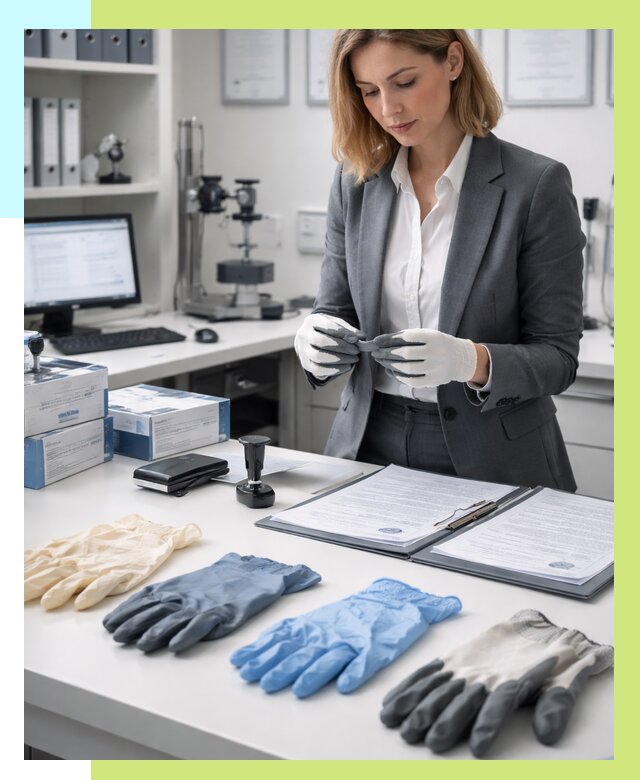 Сертификация перчаток в Кингисеппе от 8826 р. | Алешин-Кгп