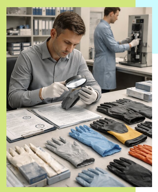 Сертификация перчаток и средств защиты продукции в Кингисеппе