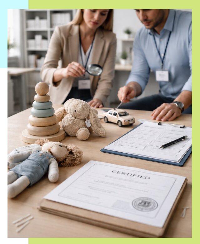 Сертификация игрушек в Кингисеппе от 12461 р. | Алешин-Кгп