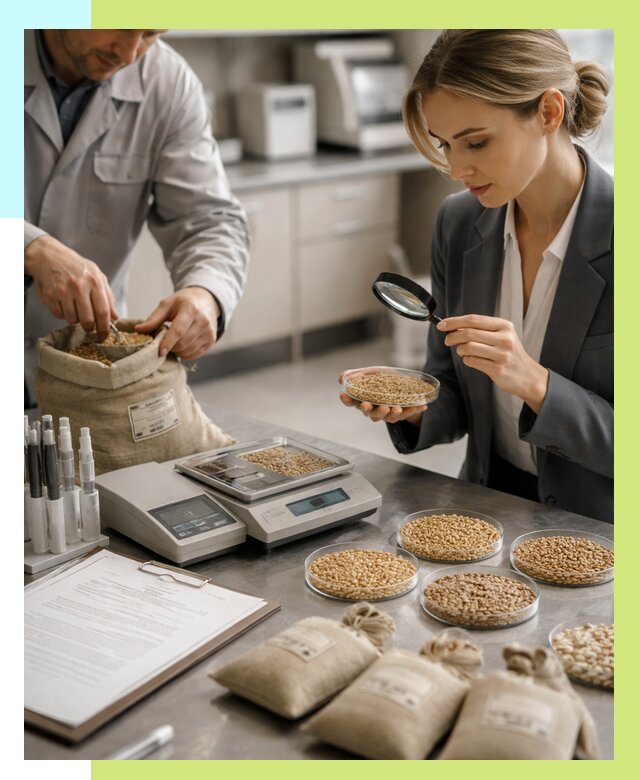 Сертификация зерна в Кингисеппе по цене от 15576 р. | Алешин-Кгп