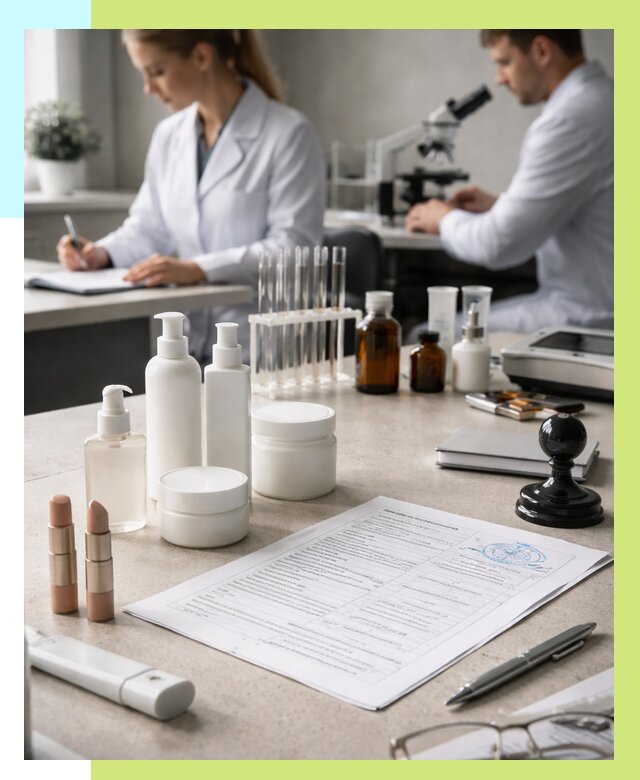 Сертификация косметики в Кингисеппе от 20768 р. - Алешин-Кгп