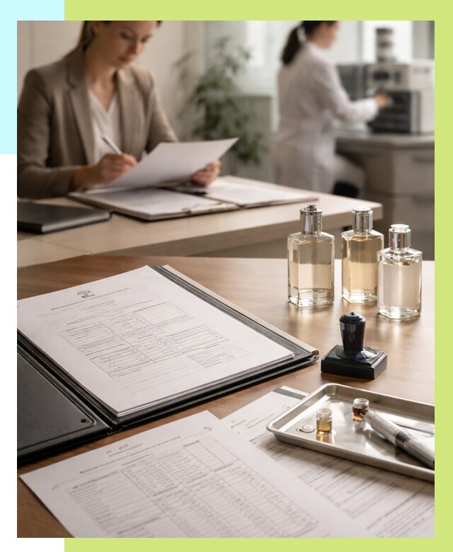 Сертификация парфюмерии в Кингисеппе от 15576 р. | Алешин-Кгп