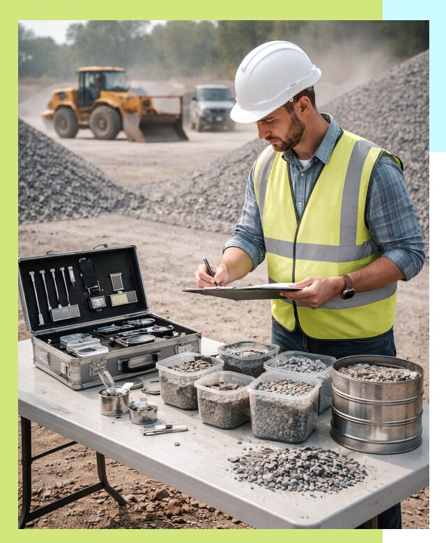 Сертификация щебня в Кингисеппе по ГОСТу и техническим требованиям