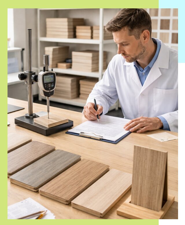 Сертификация ламината с испытаниями и оформлением документов в Кингисеппе