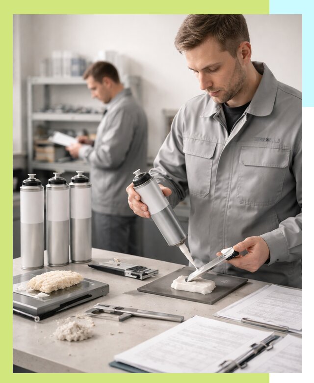 Сертификация монтажной пены и соответствие стандартам в Кингисеппе