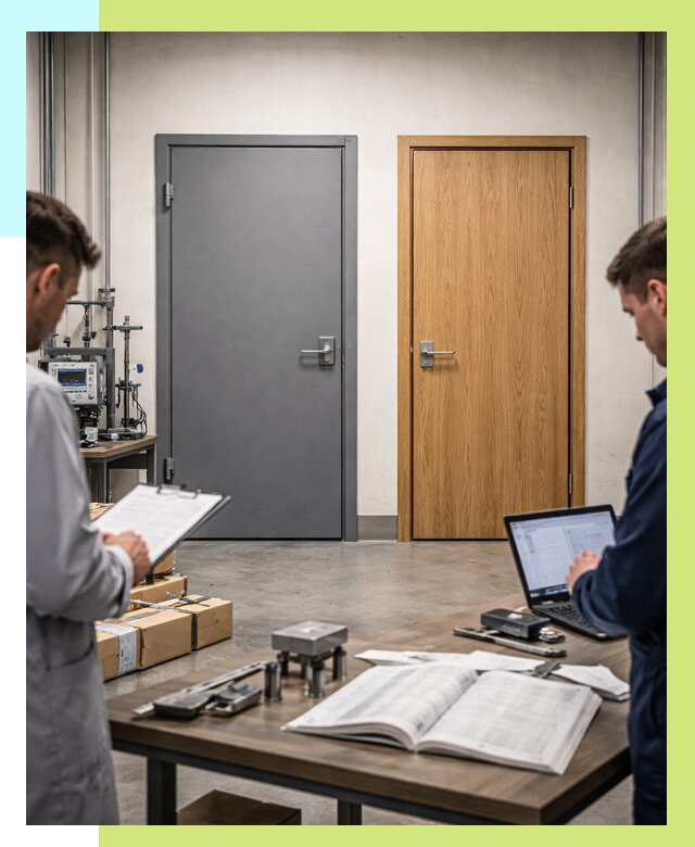 Сертификация дверей в Кингисеппе от 8307 р. под ключ | Алешин-Кгп