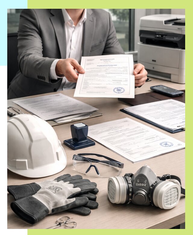 Сертификация СИЗ в Кингисеппе от 15576 р. | Алешин-Кгп оформить