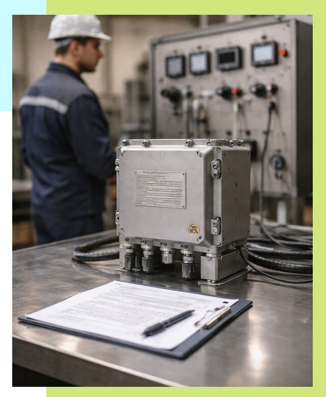 Сертификация взрывозащищенного оборудования в Кингисеппе от 36344 р. | Алешин-Кгп