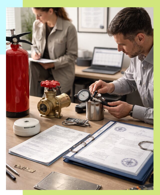 Сертификация пожарного оборудования в Кингисеппе от 15576 р.|Алешин-Кгп