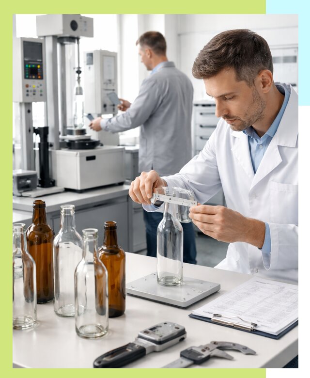 Сертификация стеклянных бутылок и сопутствующей упаковки в Кингисеппе