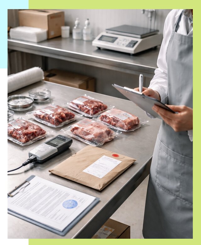 Сертификат на мясо и декларация в Кингисеппе от 8826 р. | Алешин-Кгп