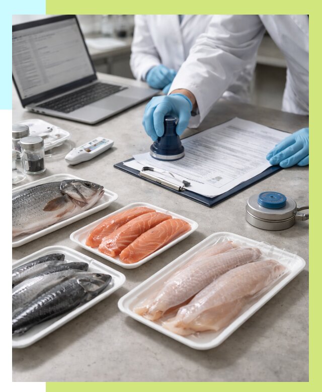 Сертификация рыбы и сертификат в Кингисеппе от 15576 р. | Алешин-Кгп