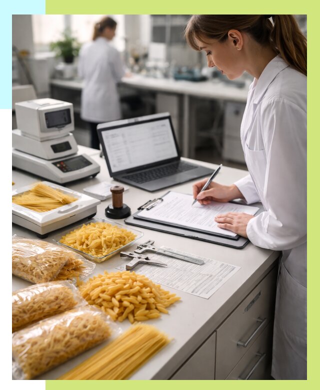 Сертификация макаронных изделий в Кингисеппе от 15576 р. | Алешин-Кгп