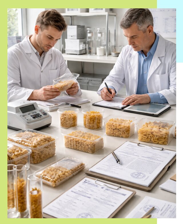 Сертификация макаронных изделий и технологической документации в Кингисеппе