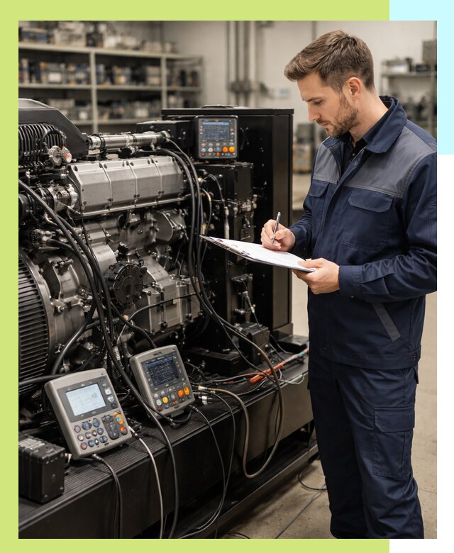 Сертификация дизельных генераторов и их оборудования в Кингисеппе