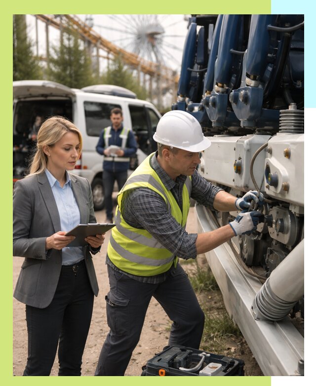 Сертификация аттракционов и проверка безопасности в Кингисеппе