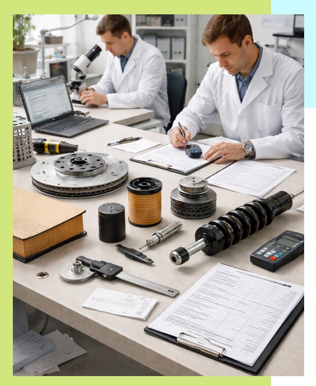 Сертификация автозапчастей и комплектующих в Кингисеппе по ГОСТ