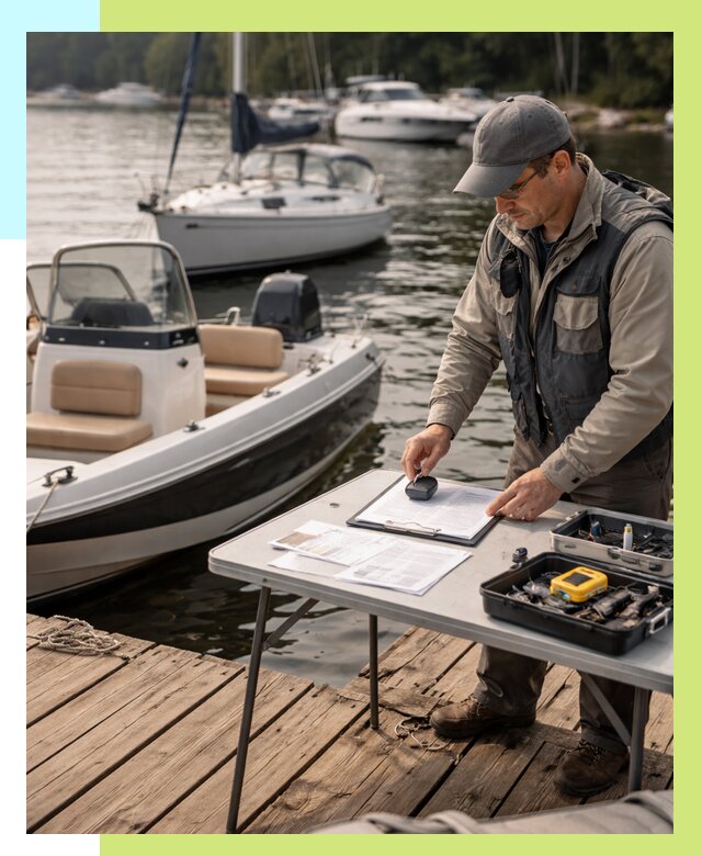 Сертификация маломерных судов в Кингисеппе от 12461 р. | Алешин-Кгп