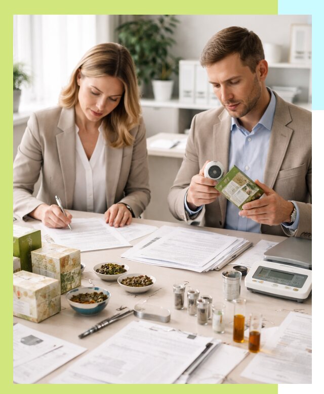 Разработка ТУ на чай и маркировку продукции в Кингисеппе