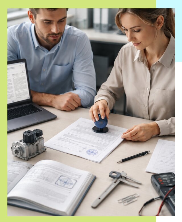 Выдача паспорта изделия и техническая экспертиза продукции в Кингисеппе