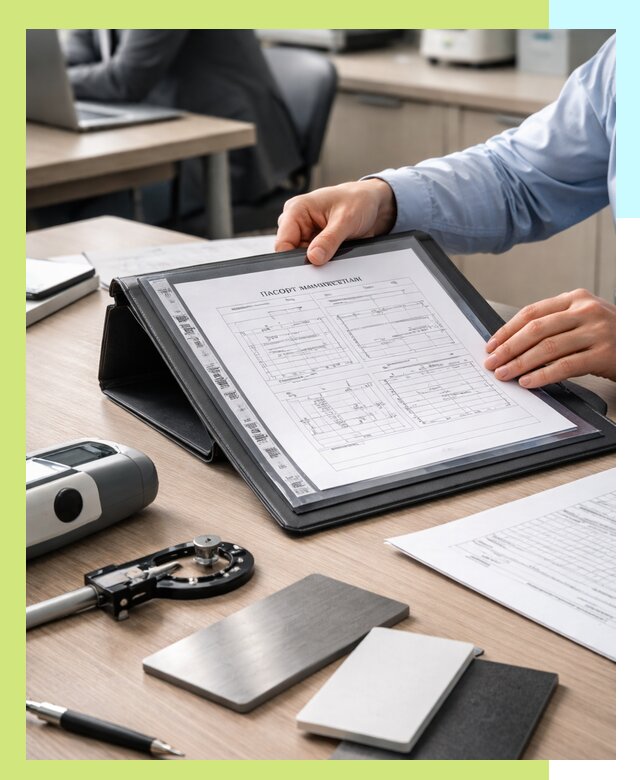 Оформление паспорта материала для продукции в Кингисеппе