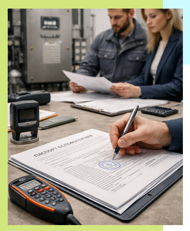 Оформление паспорта эксплуатации оборудования в Кингисеппе