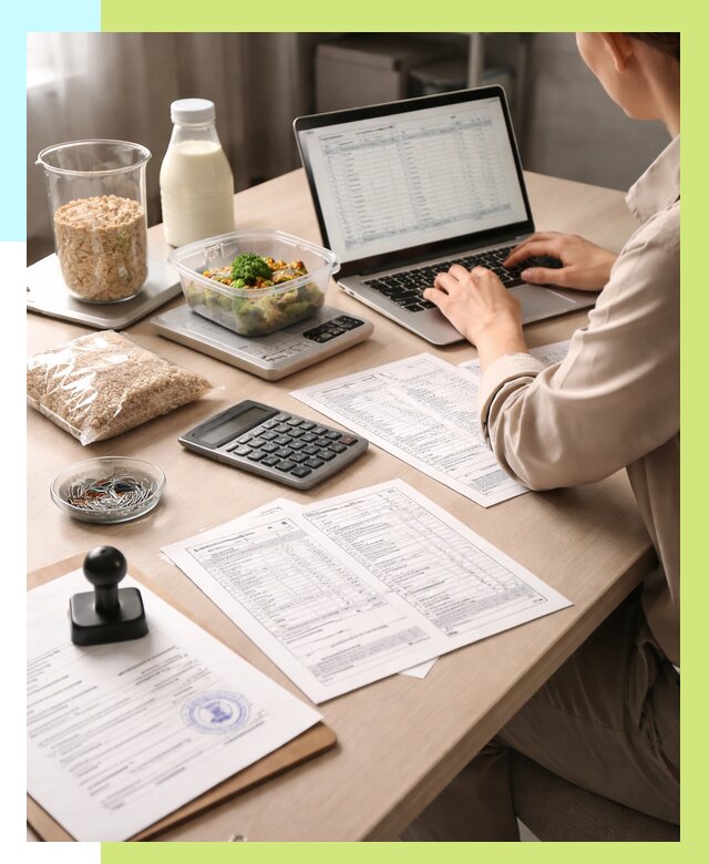 Просчет БЖУ для маркировки в Кингисеппе от 1558 р. | Алешин-Кгп