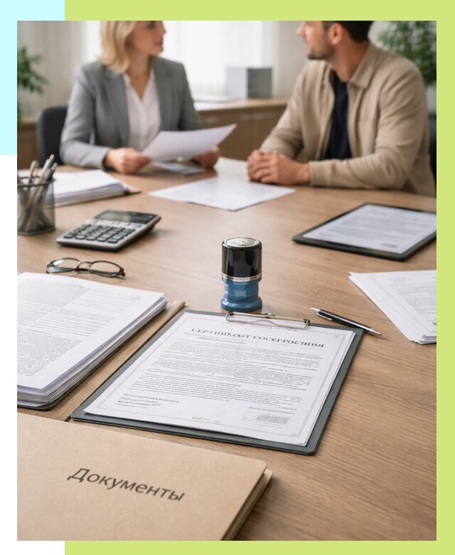 Сертификат соответствия на продукцию в Кингисеппе от 15576 р.|Алешин-Кгп