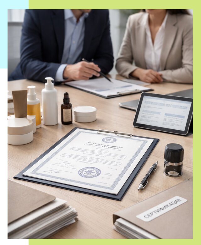 Сертификат на товар в Кингисеппе от 7788 р. быстро | Алешин-Кгп