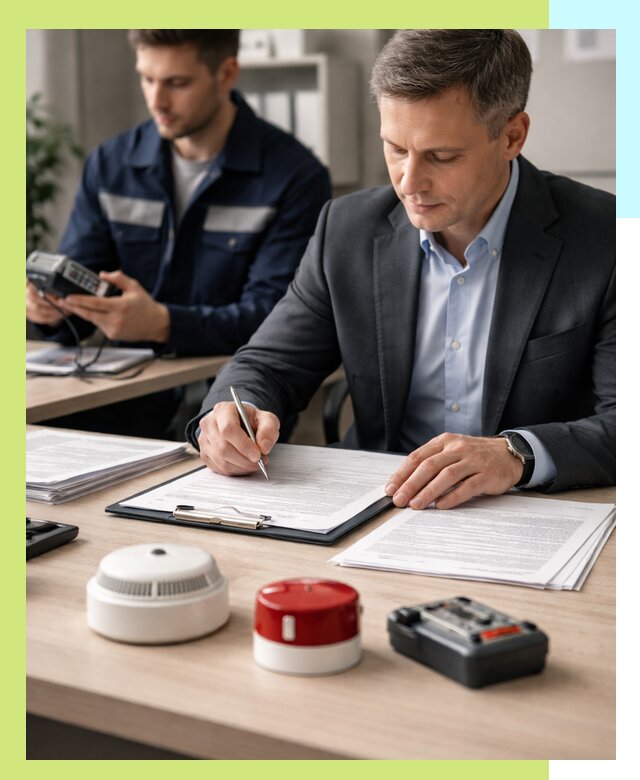 Получение добровольного пожарного сертификата в Кингисеппе