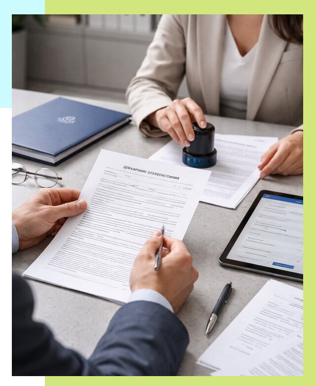 Декларация ГОСТ Р в Кингисеппе от 8826 р оформить в Алешин-Кгп