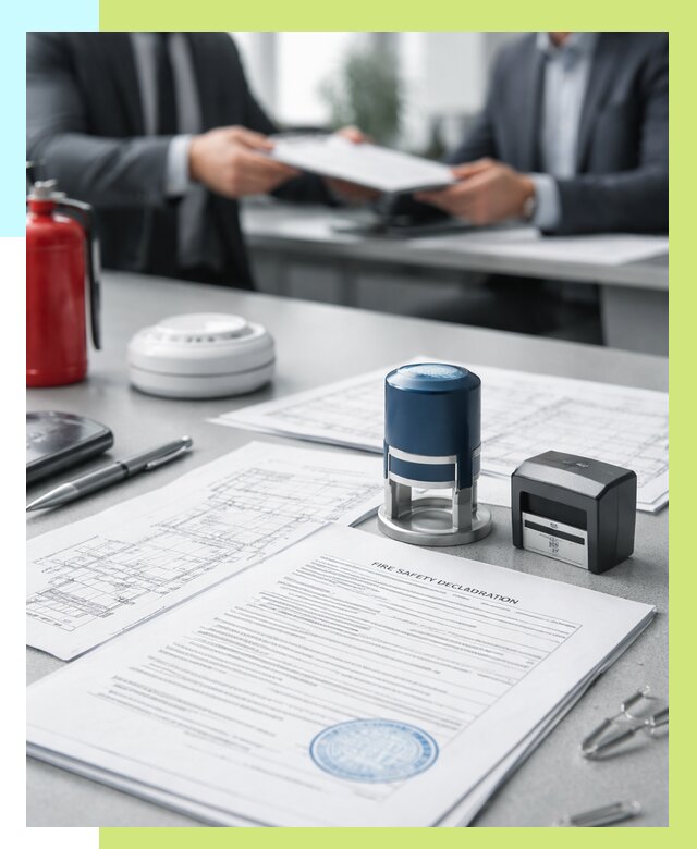 Декларация пожарной безопасности в Кингисеппе от 8307 р. | Алешин-Кгп