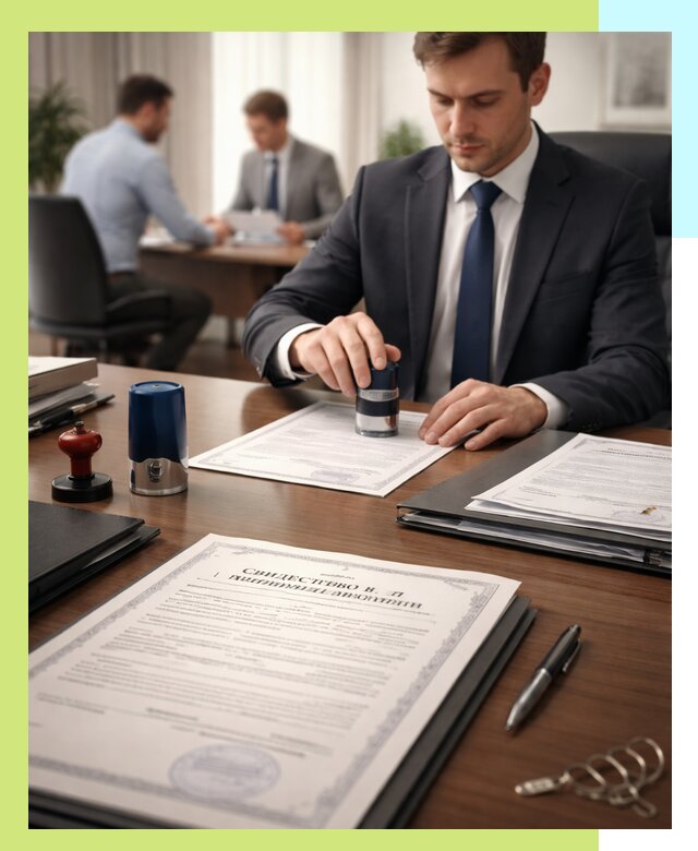 Оформление свидетельства о государственной регистрации в Кингисеппе