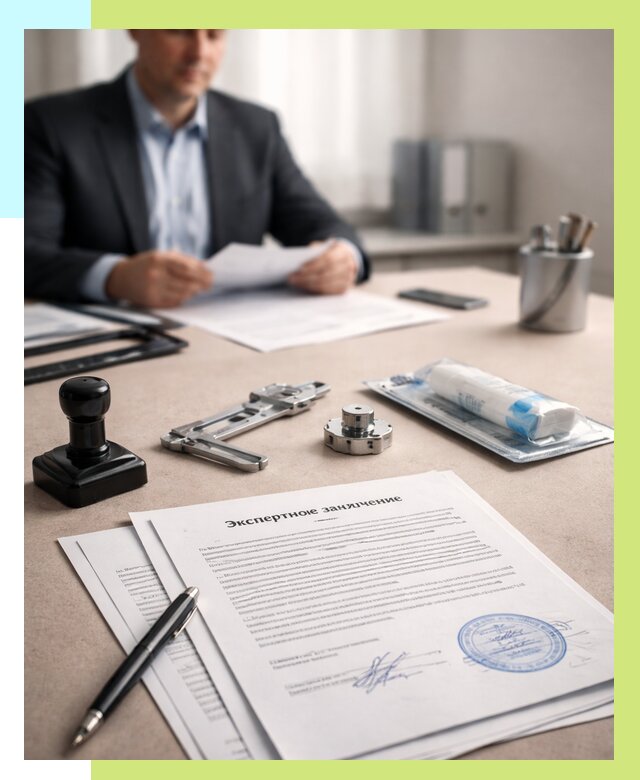 Экспертное заключение на продукцию в Кингисеппе от 8826 р. | Алешин-Кгп