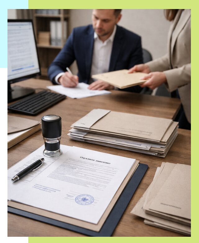 Отказное письмо для таможни в Кингисеппе от 3115 р, Алешин-Кгп