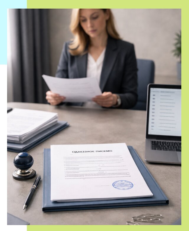 Отказное письмо для маркетплейсов в Кингисеппе от 2596 р., Алешин-Кгп