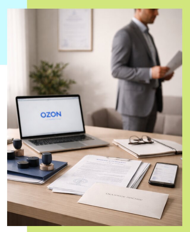 Отказное письмо для Ozon в Кингисеппе от 3634 р. | Алешин-Кгп