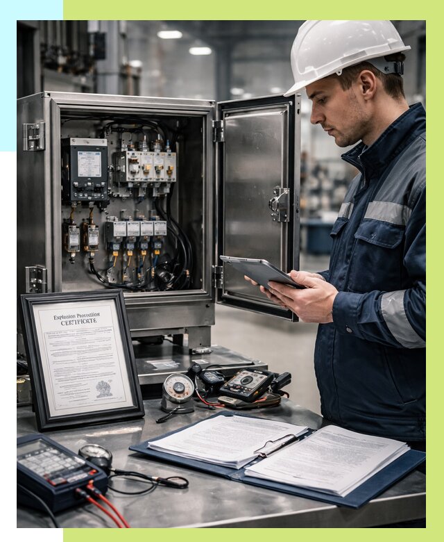 Сертификат взрывозащиты в Кингисеппе от 46728 р. | Алешин-Кгп