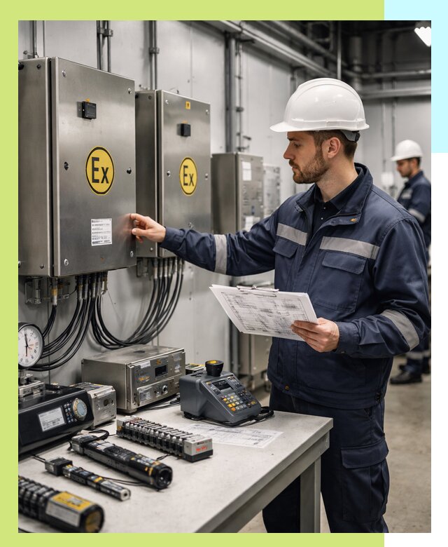 Сертификат взрывозащиты промышленного оборудования в Кингисеппе