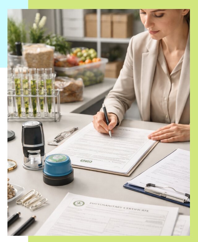 Фитосанитарный сертификат оформить в Кингисеппе от 4673 р. | Алешин-Кгп