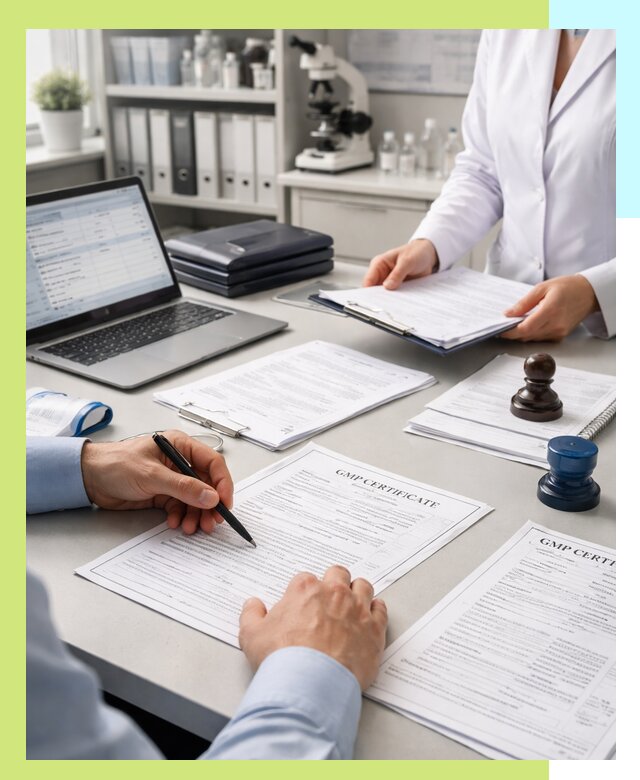 Оформление сертификата GMP в Кингисеппе для фармпроизводства