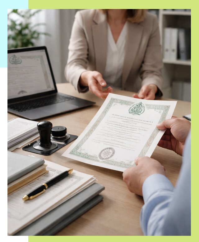 Халяль сертификат в Кингисеппе, получить от 15576 р. | Алешин-Кгп