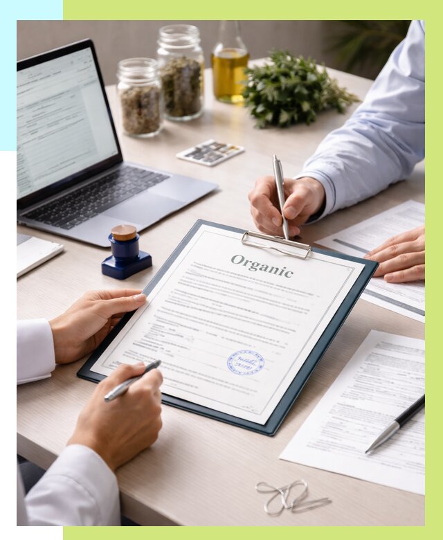 Оформление сертификат органик в Кингисеппе от 31152 р. | Алешин-Кгп