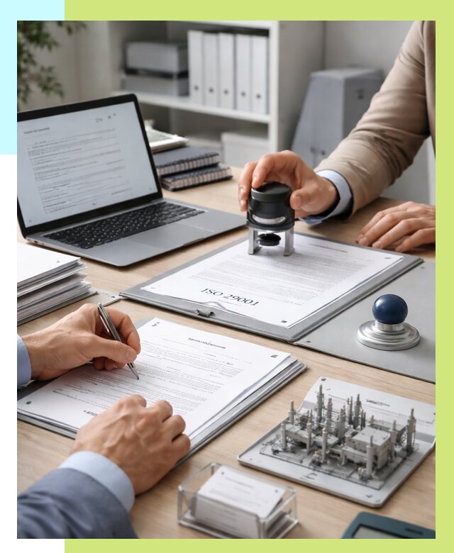 Сертификат ISO 29001 в Кингисеппе под ключ от 77880 р. | Алешин-Кгп