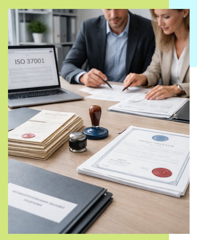 Получение сертификата ISO 37001 по системе борьбы с коррупцией в Кингисеппе